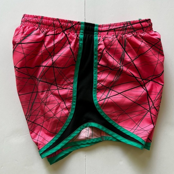 Nike Pink Green Black Dri-Fit Athletic Shorts Size XS - Picture 3 of 6